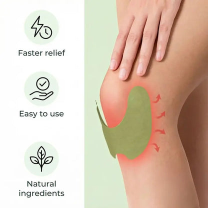 QuickRelief Herbal Patches - Fast-Acting Natural Relief for Arthritis, Knee Pain, Joint Pain & Muscle Stiffness