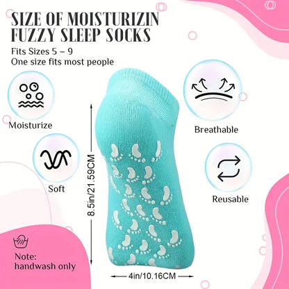 🧦 Silicon Moisturising Socks | Hydrate and Repair Cracked Heels | Buy 1 Get 1 FREE